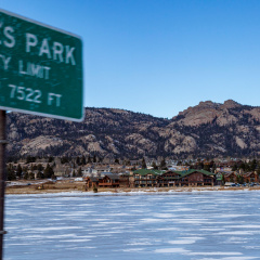 A View from N. St. Vrain Ave