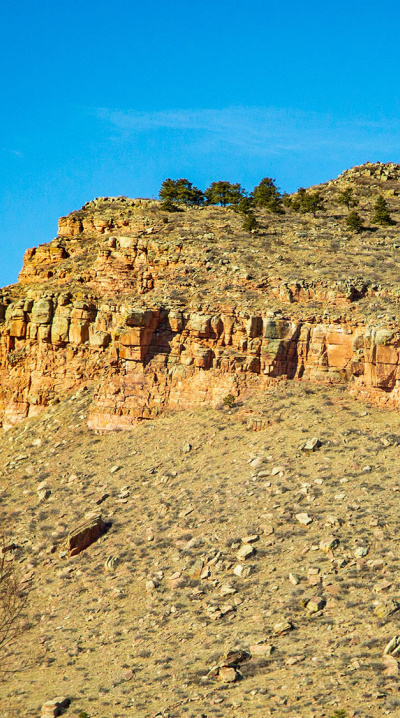 Small peak near Lyons, CO