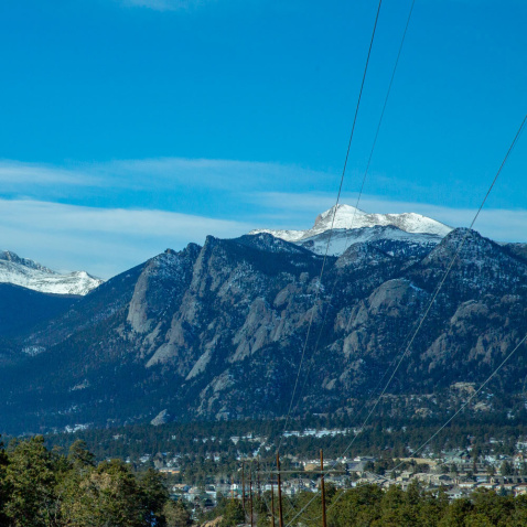 It could be a Longs Peak Mountain